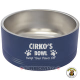 Keep Your Paws Off Personalized Large Bowl