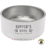 Keep Your Paws Off Personalized Large Bowl