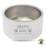 Dog Paws Bowl